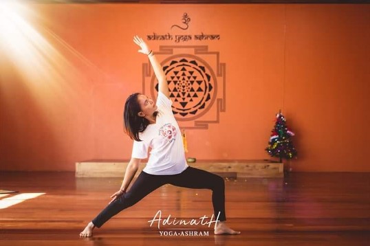 Tarin, yoga instructor